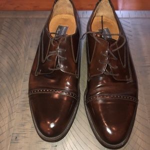 Leather Italian Bostonian Dress Shoes